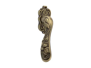 ARTE - DK chromed brass window handle on rose - Finishes accessories by LINEA CALI'