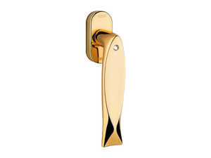 FISH CRYSTAL - DK window handle with SmartBlock anti-intrusion system - Finishes accessories by LINEA CALI'