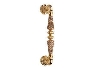 JEWEL - Brass pull handle with Swarovski® Crystals - Finishes accessories by LINEA CALI'