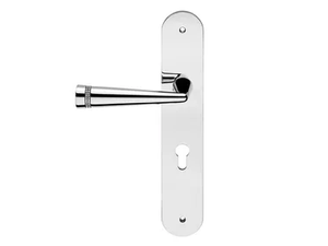 LED MESH - Door handle with Swarovski® Crystals on back plate - Finishes accessories by LINEA CALI'