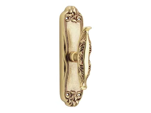 LIBERTY - Chromed brass Cremone handle on back plate - Finishes accessories by LINEA CALI'