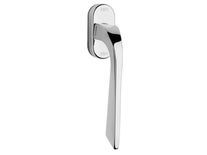 LIVING - Brass window handle on rose - Finishes accessories by LINEA CALI'