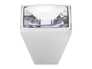 POP CRYSTAL - Brass furniture knob with Crystals - Furniture accessories by LINEA CALI'