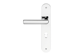 STRIP - Brass door handle on back plate - Finishes accessories by LINEA CALI'