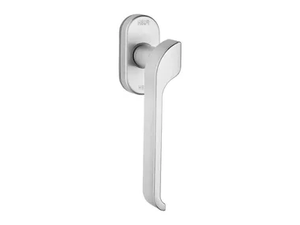 TURBO - Brass window handle on oval rose - Finishes accessories by LINEA CALI'