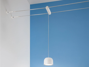OUTLOOK-C - LED cable-mounted aluminium pendant lamp - Ceiling lamp by Linea Light Group