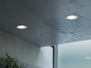 OUTLOOK_C - Recessed LED round aluminium spotlight - Functional light by Linea Light Group
