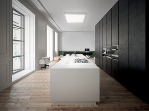TARA MAXI - Glass and aluminium wall lamp / ceiling lamp - Wall lamp by Linea Light Group