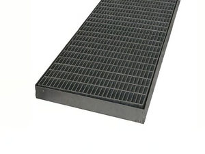 LIGHT DUTY HEEL PROOF GRATING - Walkable galvanized steel Grille - Finishes accessories by LINK industries
