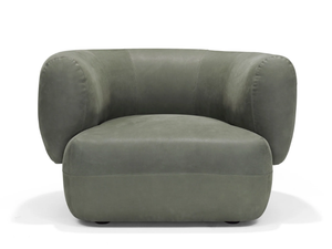 ARP - Leather armchair with armrests - Armchair by Linteloo