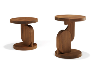 BIJOU - Low solid wood side table - Coffee table by Linteloo
