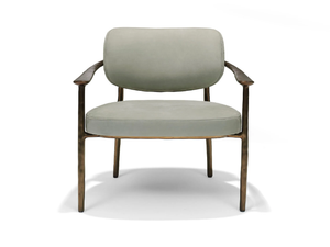 GENTLE - Fabric easy chair with armrests - Armchair by Linteloo