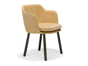 HEATH - Upholstered fabric chair with armrests - Chair by Linteloo