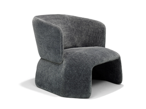 ICARUS - Fabric armchair with armrests - Armchair by Linteloo