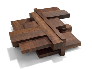 MANHATTAN - Wooden coffee table - Coffee table by Linteloo