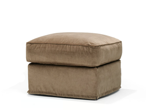 WINSTON - Fabric pouf / footstool - Pouf by Linteloo