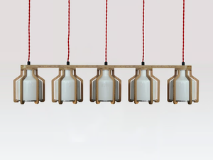 CELL QUINTUPLET - Pendant lamp - Ceiling lamp by Liqui Contracts