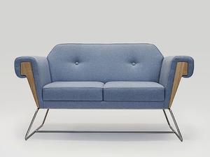 HOVE CLUB - 2 seater fabric sofa - Sofa by Liqui Contracts