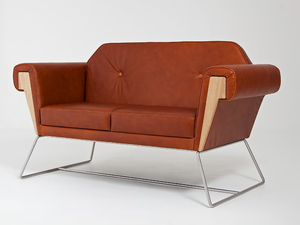 HOVE CLUB - 2 seater leather sofa - Sofa by Liqui Contracts