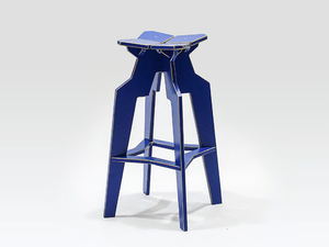 SPLICE - Barstool with footrest - Stool by Liqui Contracts