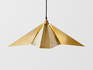 SPLICE LARGE - Brass pendant lamp - Ceiling lamp by Liqui Contracts