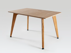 THEODORE SOLO DESK - Rectangular writing desk - Desk by Liqui Contracts