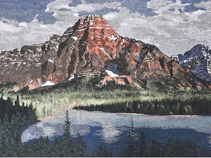 ARTISTIC CLASSIC - MOUNTAINS - Marble mosaic - Floor tile-stone by Lithos Mosaico Italia