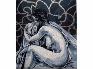 LES DEMOISELLES III - Marble mosaic - Floor tile-stone by Lithos Mosaico Italia