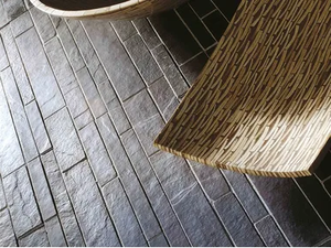 SLATE - Marble mosaic - Floor tile-stone by Lithos Mosaico Italia
