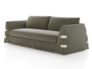 BOTTON UP - 3 seater fabric sofa - Sofa by Liu Jo Living Collection