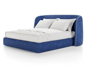 CAILLOU - Fabric bed with upholstered headboard - Bed frame by Liu Jo Living Collection