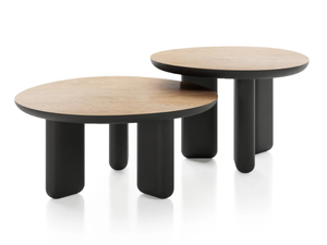 CAILLOU - Round wooden coffee table - Coffee table by Liu Jo Living Collection