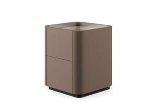 CAILLOU - Square multi-layer wood bedside table with drawers - Side table by Liu Jo Living Collection