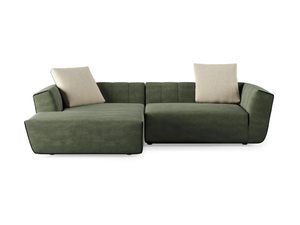 DOLCE VITA - Fabric sofa with chaise longue - Sofa by Liu Jo Living Collection