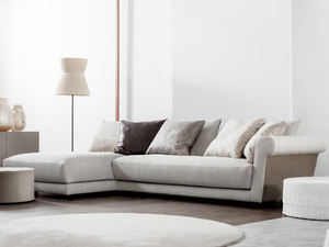 DREAM AWAY - Sectional fabric sofa with chaise longue - Sofa by Liu Jo Living Collection