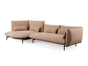 ICE BREAKER - Sectional fabric sofa with chaise longue - Sofa by Liu Jo Living Collection