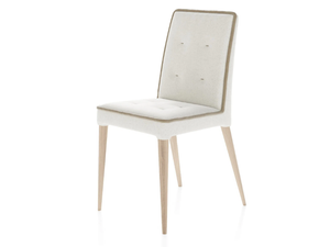 OUTFIT - Upholstered leather chair - Chair by Liu Jo Living Collection