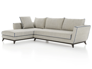 PERFECT DREAM - Sectional fabric sofa with chaise longue - Sofa by Liu Jo Living Collection