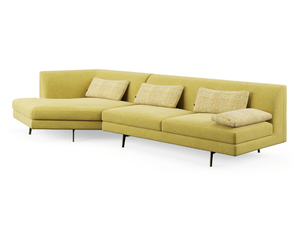 WARMOVER - Fabric sofa with chaise longue - Sofa by Liu Jo Living Collection