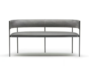 ERA SETTEE - Leather small sofa - Sofa by Living Divani