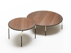 ERA TABLE - Round HPL coffee table - Coffee table by Living Divani