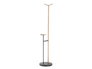 KIGI - Aluminium and wood coat stand - Accessories by Living Divani