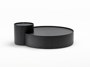 MOON ECLIPSE - Round coffee table with storage space - Coffee table by Living Divani