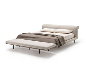 SUMO - Fabric double bed with adjustable headrest - Bed frame by Living Divani