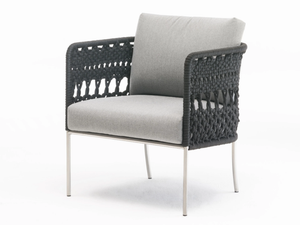 TOMBOLO - Upholstered easy chair with armrests - Armchair by Living Divani
