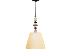FIREFLY (PINK - GOLDEN) - Porcelain pendant lamp - Ceiling lamp by Lladró