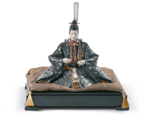 HINA DOLLS - EMPEROR - Porcelain decorative object - Styling by Lladró