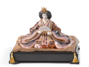 HINA DOLLS - EMPRESS - Porcelain decorative object - Styling by Lladró