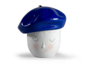 LANE BERET - Porcelain storage box - Accessories by Lladró