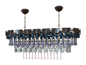 SEASONS 150cm - Porcelain chandelier - Ceiling lamp by Lladró